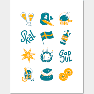 Swedish Winter Holidays Posters and Art